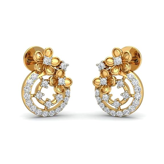 Gold Stud Earrings