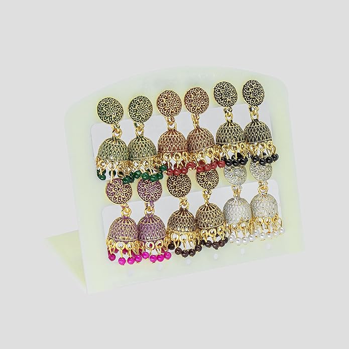 Jhumka Earrings Set