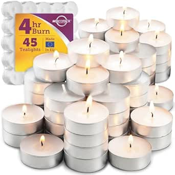 Unscented Tea Lights