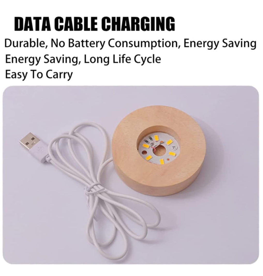 Crystal Ball Galaxy Night Lamp