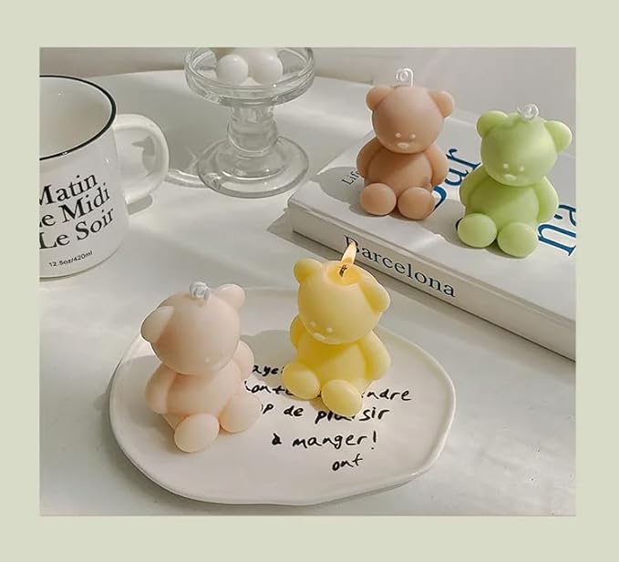 Teddy Bear Candles