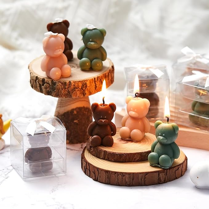 Teddy Bear Candles