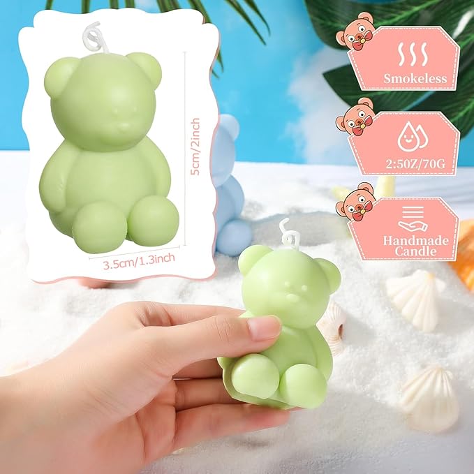 Teddy Bear Candles